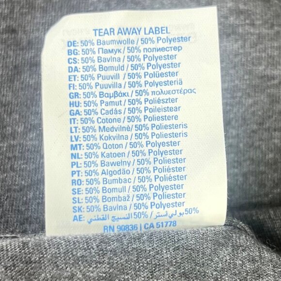 Wisconsin Badger State Tshirt Womens XXL Gray Souvenir Port & Company - Picture 9 of 9